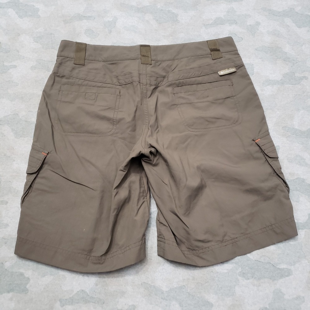 Columbia Shorts Womens 8 Green Outdoors Hiking Trail Camp Travel Cargo Pockets‎ - Picture 6 of 7